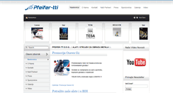 Desktop Screenshot of pfeifer-tti.hr